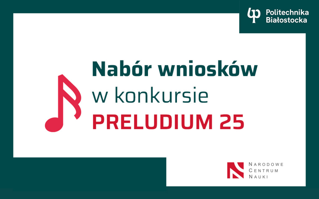 Narodowe Centrum Nauki ogłosiło nabór do konkursu PRELUDIUM 25