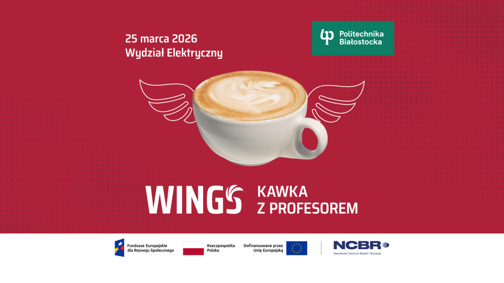 Kawka z Profesorem – spotkanie z dr. hab. inż. Adamem Idźkowskim, prof. PB