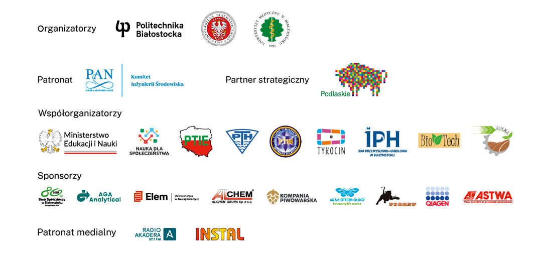 loga sponsorów i partnerów konferencji