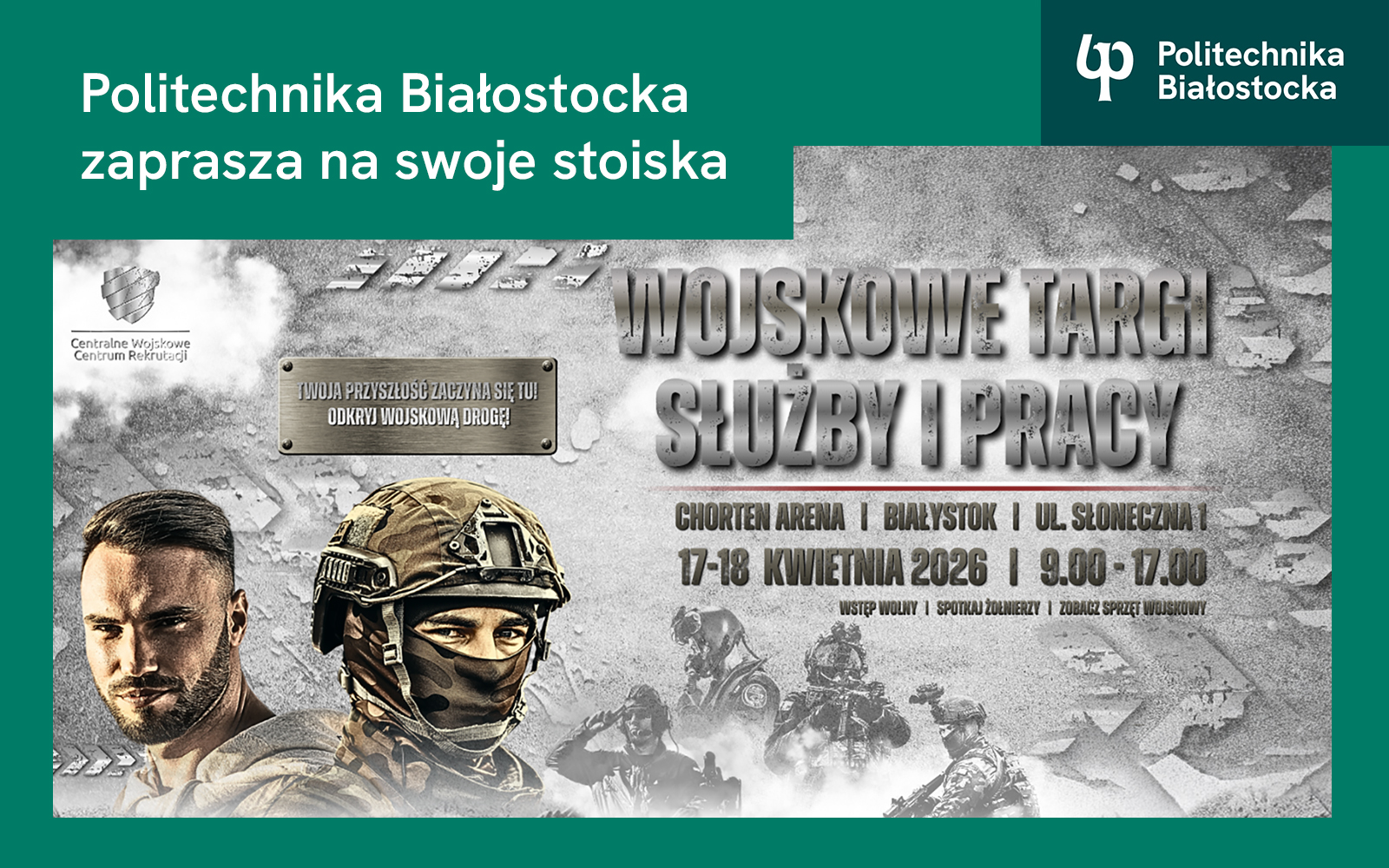 grafika targów wojskowych