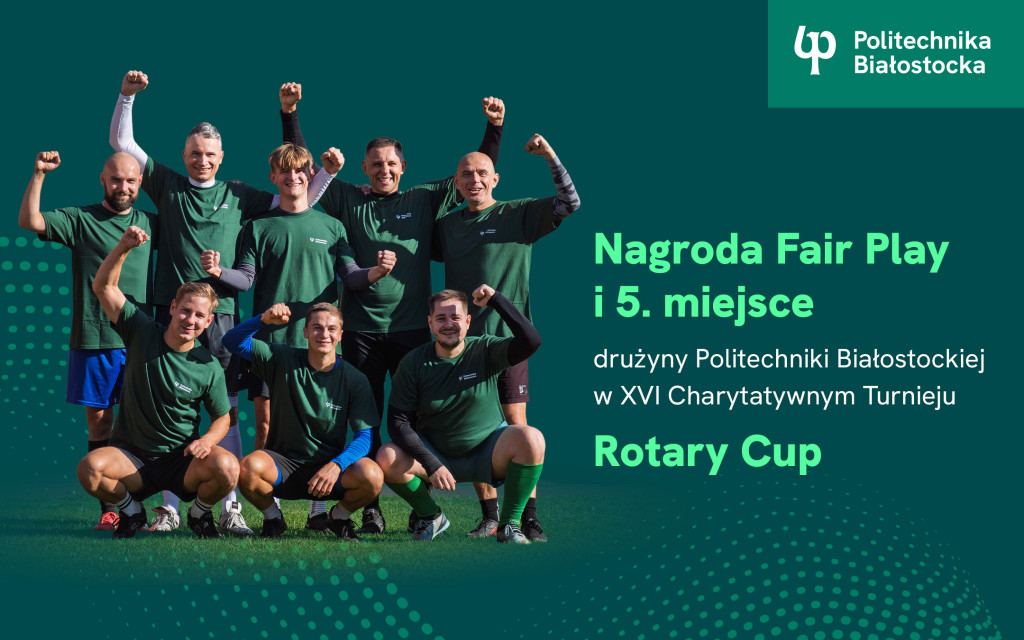 drużyna futbolistów z politechniki białostockiej