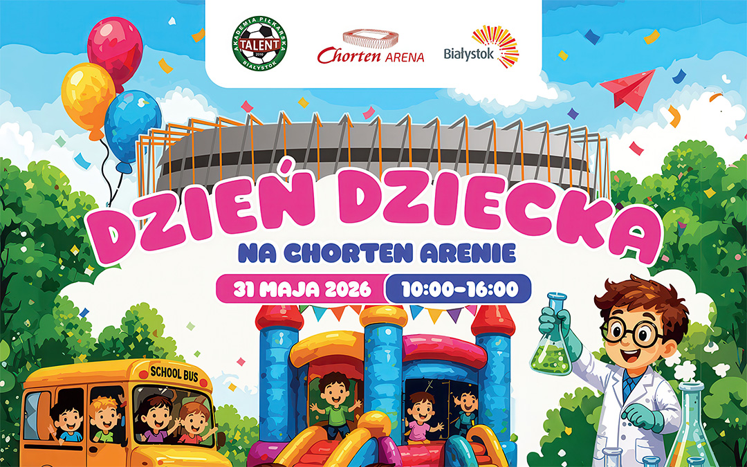 grafika Dnia Dziecka na Chorten Arena