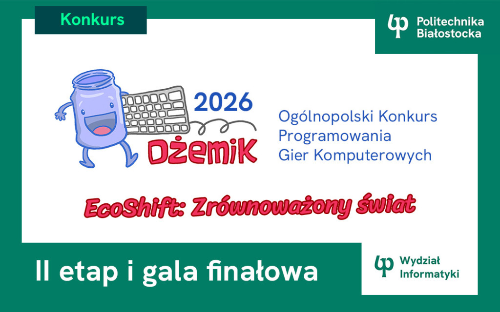 grafika konkursu Dżemik 2026