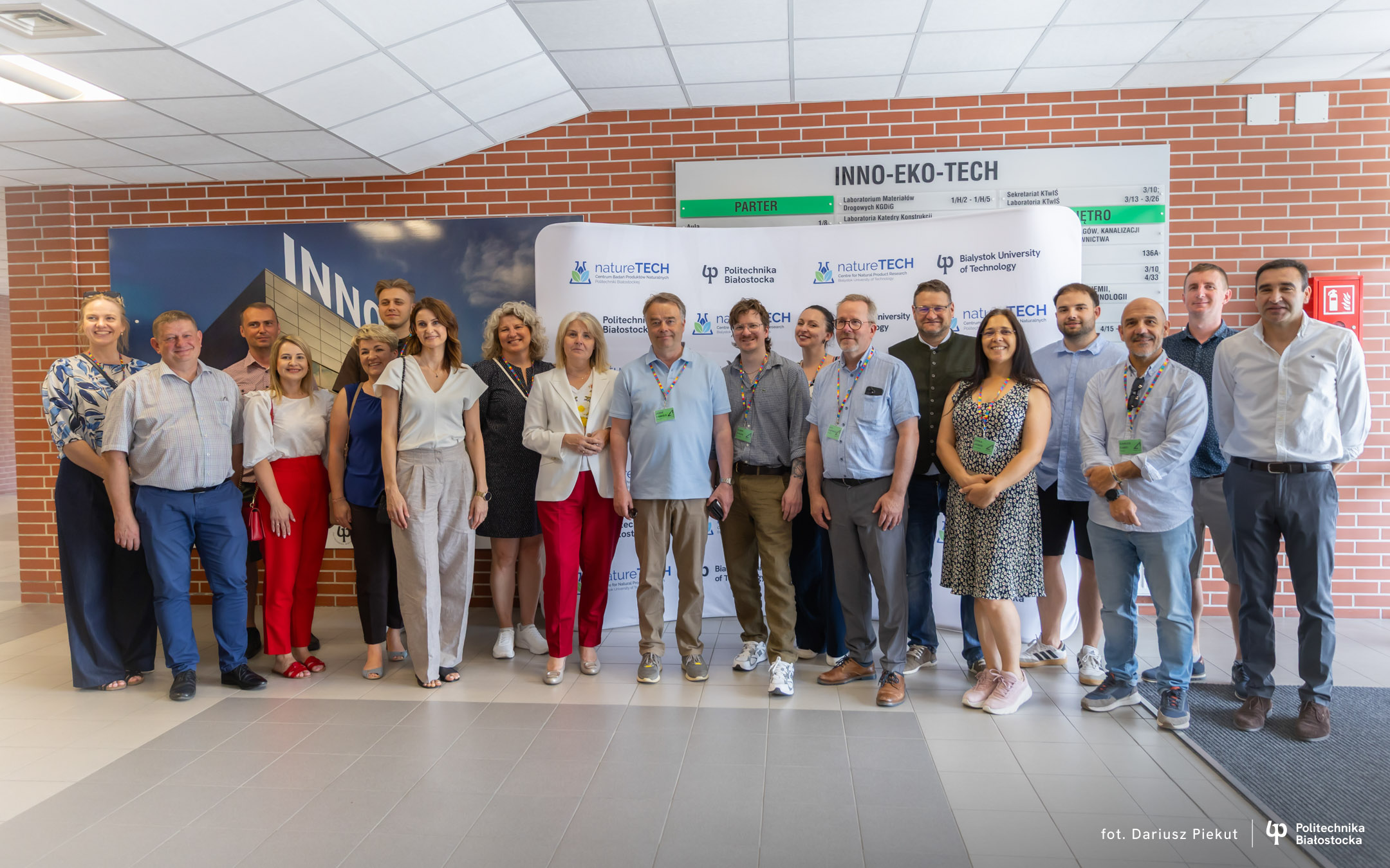 grupowe zdjęcie delegacji partnerów 4Podlaskie