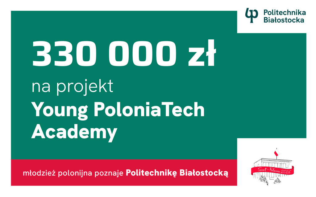 grafika - 330 000 zł na projekt Young PoloniaTech Academy 2026