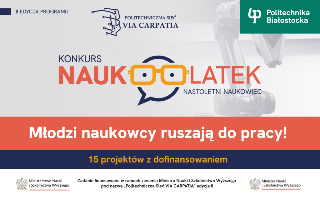 grafika - Konkurs „Naukolatek”. 15 projektów otrzyma grant!