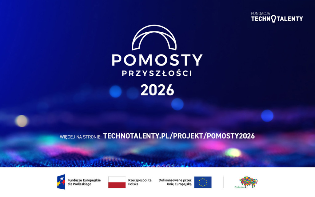 grafika konkursu Pomosty Przyszłości 2026