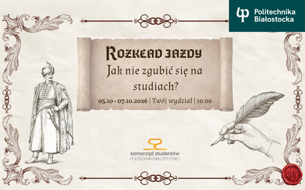 grafika Rozkład Jazdy- jak się nie zgubić na studia PB
