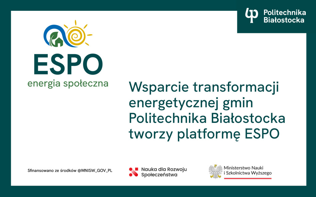 grafika ilustracyjna. Projekt ESPO