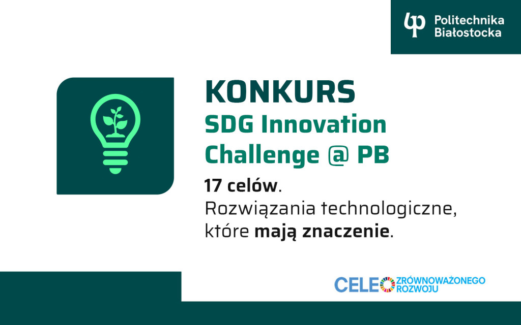 grafika konkursu SDG Innovation Challenge