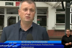 Dr inż. Andrzej Chmielewski – prodziekan ds. studenckich i kształcenia na Wydziale Informatyki, fot. Jerzy Doroszkiewicz