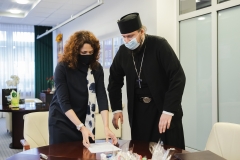 Politechnika Białostocka wraz Uniwersytetem Medycznym w Białymstoku, Uniwersytetem w Białymstoku i Chrześcijańską Akademią Teologiczną w Warszawie zadeklarowała wolę współpracy na rzecz ochrony zabytkowych katakumb Klasztoru Męskiego Zwiastowania Najświętszej Marii Panny; fot. Gabriela Kościuk 3