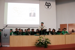 Prof. Janusz Krzysztof Kowal otrzymał tytuł Doktora Honoris Causa Politechniki Białostockiej. Uroczystość odbyła się 12 kwietnia 2018 r.