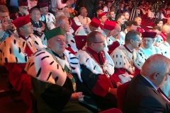 Przedstawiciele Politechniki Białostockiej na centralnych obchodach inauguracji roku akademickiego 2018/2019, Warszawa 30 września 2018 r.