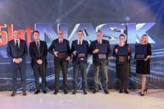 Politechnika Białostocka otrzymala wyróżnienie z okazji 25-lecia NASK, 13 grudnia 2018 r.