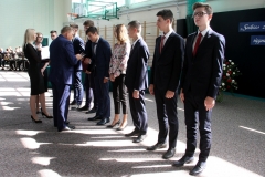 Dwudziestu uczniów LO PB ze stypendiami prezydenta Białegostoku