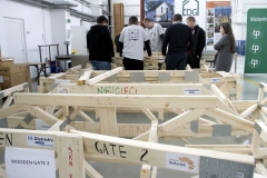 IV Ogólnopolski Konkurs Mostów Drewnianych - obciążanie mostów