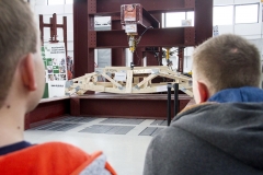 IV Ogólnopolski Konkurs Mostów Drewnianych - obciążanie mostów