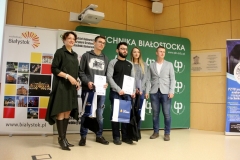 IV Ogólnopolski Konkurs Mostów Drewnianych na Wydziale Budownictwa i Inżynierii Środowiska - wręczenie nagród, fot. Barbara Klem