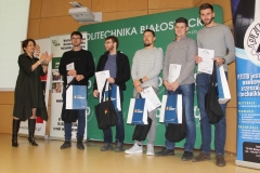 IV Ogólnopolski Konkurs Mostów Drewnianych na Wydziale Budownictwa i Inżynierii Środowiska - wręczenie nagród, fot. Barbara Klem