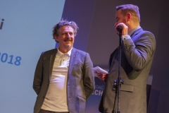 Gala Konkursu Technotalent 2018 - Prorektor ds. Studenckich dr hab. Jarosław Perszko, prof. PB i wiceprezes Fundacji Technotalenty Tomasz Stypułkowski
