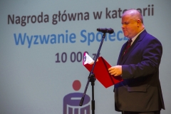 Gala Konkursu Technotalent 2018 - Prezes Zarządu Fundacji Technotalent Adam Walicki