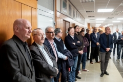 Oficjalne otwarcie wyremontowanej auli 23C prof Urbańskiego na Wydziale Informatyki, 17 kwietnia 2019 r.