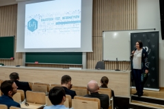 Oficjalne otwarcie wyremontowanej auli 23C prof Urbańskiego na Wydziale Informatyki, 17 kwietnia 2019 r.