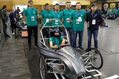 Pneumobil studentów Wydziału Mechanicznego wystartował w zawodach Aventics 2019 na Węgrzech