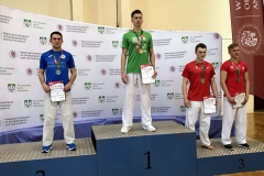 Drużyna Politechniki Białostockiej na AMP w Karate WKF, 25-26 maja 2019 r. Wrocław