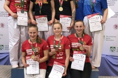 Drużyna Politechniki Białostockiej na AMP w Karate WKF, 25-26 maja 2019 r. Wrocław