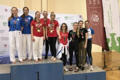 Drużyna Politechniki Białostockiej na AMP w Karate WKF, 25-26 maja 2019 r. Wrocław
