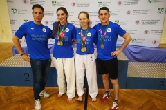 Drużyna Politechniki Białostockiej na AMP w Karate WKF, 25-26 maja 2019 r. Wrocław
