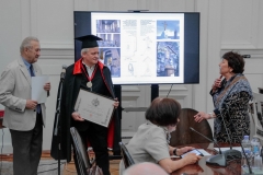Prof. Uścinowicz otrzymał tytuł honorowego członka Rosyjskiej Akademii Sztuki, 22 maja 2019 r.