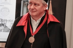 Prof. Uścinowicz otrzymał tytuł honorowego członka Rosyjskiej Akademii Sztuki, 22 maja 2019 r.
