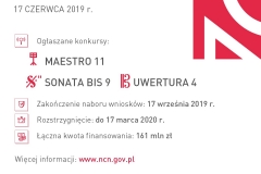 Infografika, konkursy NCN