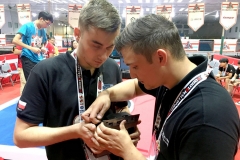 Zespół SumoMasters z Wydziału Mechanicznego PB wystartował na zawodach RobotChallenge w Chinach, 9-11 sierpnia 2019 r.
