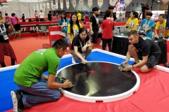 Zespół SumoMasters z Wydziału Mechanicznego PB wystartował na zawodach RobotChallenge w Chinach, 9-11 sierpnia 2019 r.