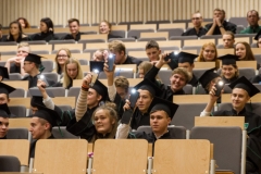 Uroczystość ślubowania uczniów klas pierwszych Liceum Ogólnokształcącego Politechniki Białostockiej, 5 listopada 2019 r.