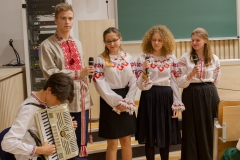 Uroczystość ślubowania uczniów klas pierwszych Liceum Ogólnokształcącego Politechniki Białostockiej, 5 listopada 2019 r.
