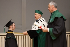 Uroczystość ślubowania uczniów klas pierwszych Liceum Ogólnokształcącego Politechniki Białostockiej, 5 listopada 2019 r.