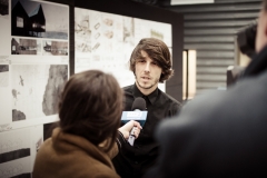 Maciej Sokół. Gala konkursu Drewno w Architekturze 2019 na Wydziale Architektury PB. 14 listopada 2019 r., fot. B. Śliwecki (WA)