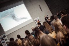 Marta Sękulska-Wrońska. Gala konkursu Drewno w Architekturze 2019 na Wydziale Architektury PB. 14 listopada 2019 r., fot. B. Śliwecki (WA)