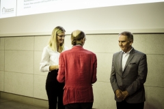 Patrycja Kiernozek. Gala konkursu Drewno w Architekturze 2019 na Wydziale Architektury PB. 14 listopada 2019 r., fot. B. Śliwecki (WA)