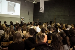 Gala konkursu Drewno w Architekturze 2019 na Wydziale Architektury PB. 14 listopada 2019 r., fot. B. Śliwecki (WA)