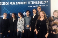 Uczniowie LO PB otrzymali dyplomy za udział w projekcie "Talenty XXI wieku". 12 listopada 2019 r.