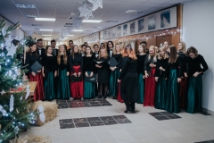 Spotkanie opłatkowe pracowników i studentów Politechniki Białostockiej, 18 grudnia 2019 r., fot. J. Gwiazdowski