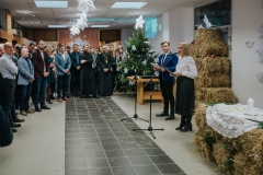 Spotkanie opłatkowe pracowników i studentów Politechniki Białostockiej, 18 grudnia 2019 r., fot. J. Gwiazdowski
