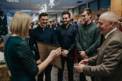 Spotkanie opłatkowe pracowników i studentów Politechniki Białostockiej, 18 grudnia 2019 r., fot. J. Gwiazdowski
