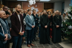 Spotkanie opłatkowe pracowników i studentów Politechniki Białostockiej, 18 grudnia 2019 r., fot. J. Gwiazdowski